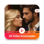 video downloader hd videos android application logo